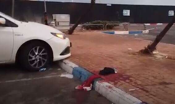 זירת הרצח // צילום: דוברות המשטרה